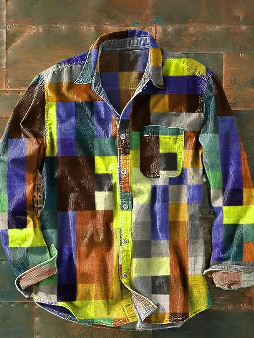 MATTEO - CHEMISE ÉLÉGANTE AVEC POCHETTE PRATIQUE