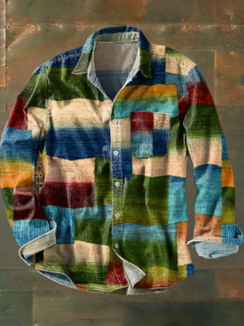 ALESSIO - CHEMISE ÉLÉGANTE AVEC POCHETTE PRATIQUE