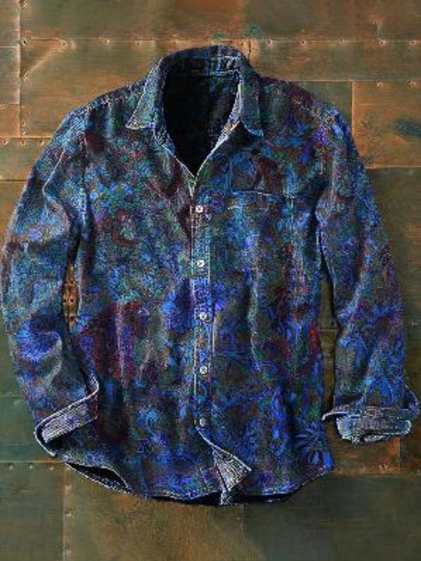 LUIGI - CHEMISE ÉLÉGANTE AVEC POCHE PRATIQUE