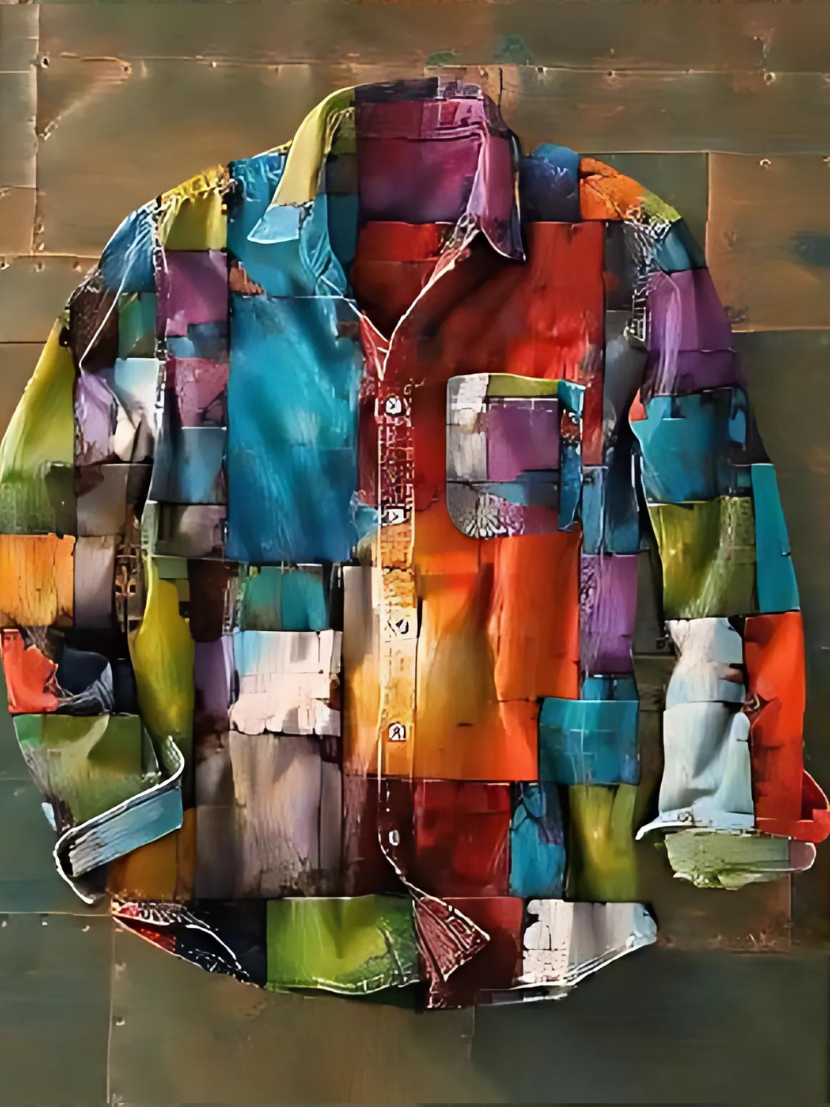 LORENZO - CHEMISE ÉLÉGANTE AVEC POCHETTE PRATIQUE