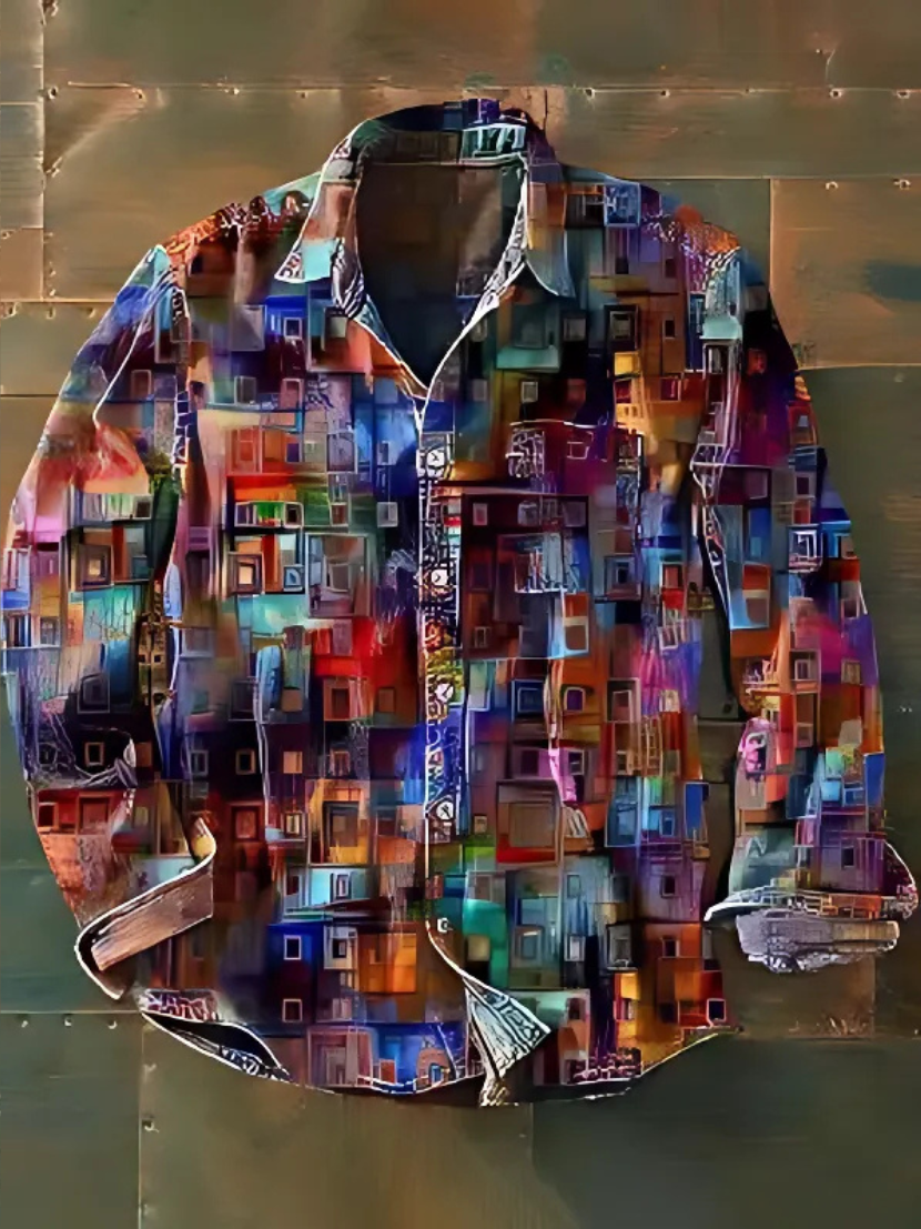 ARMANDO - CHEMISE ÉLÉGANTE AVEC POCHE PRATIQUE