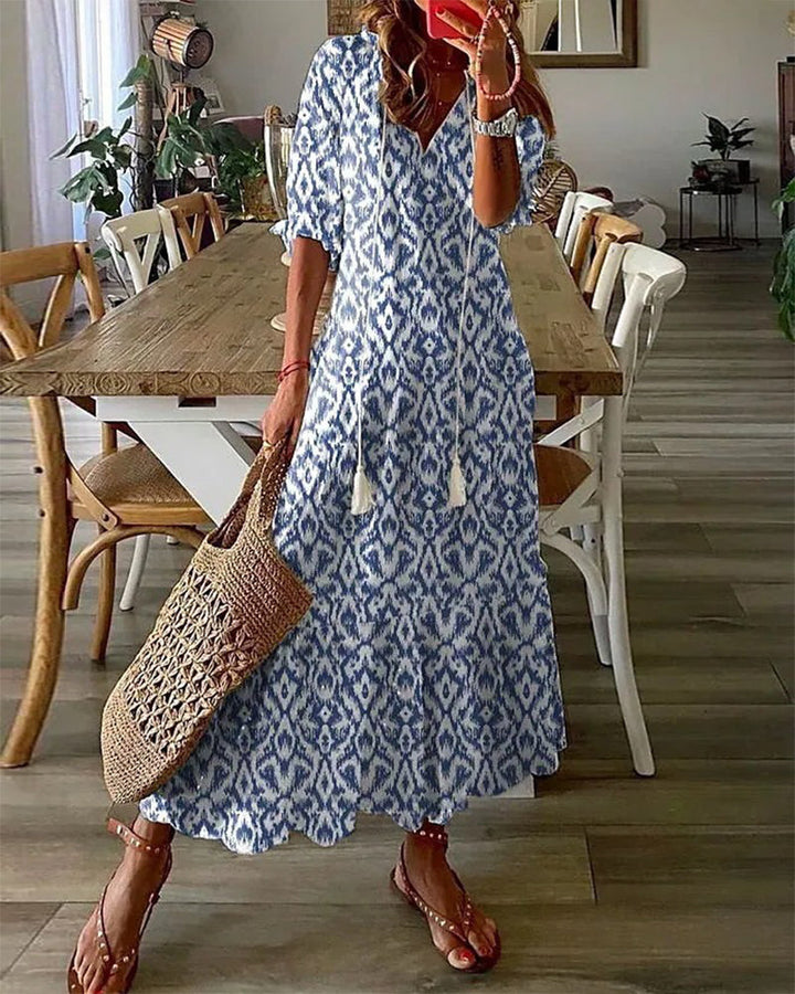 Dianna – Robe bohème coupe flatteuse