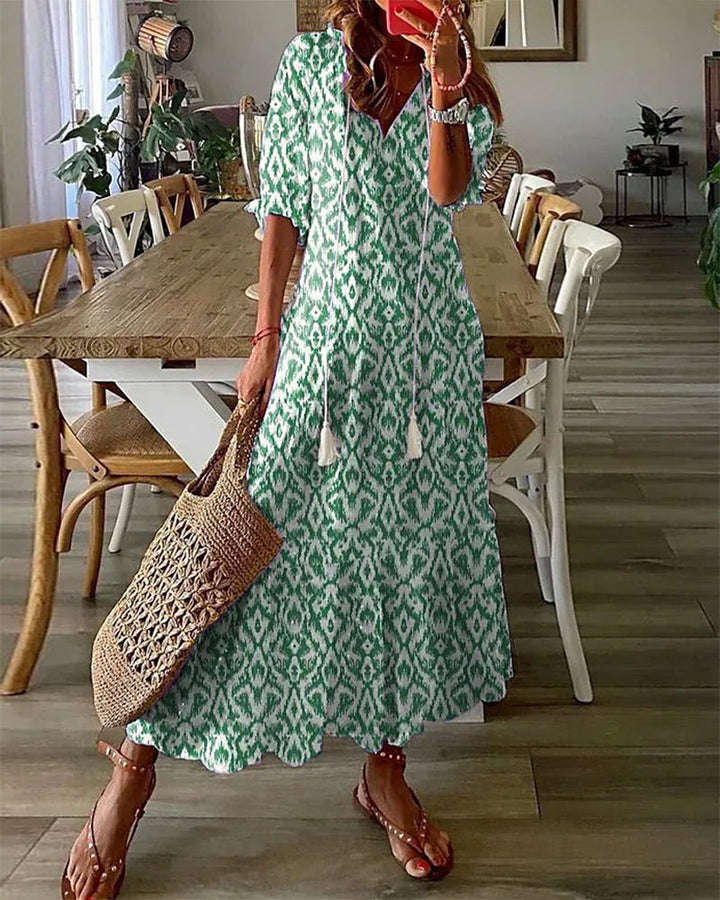 Dianna – Robe bohème coupe flatteuse