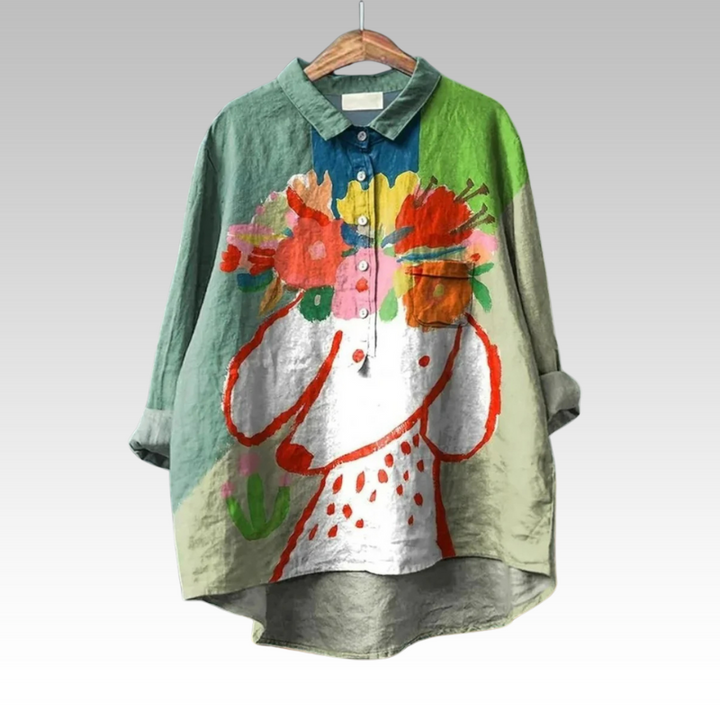 Meike – Blouses à Fleurs Classiques