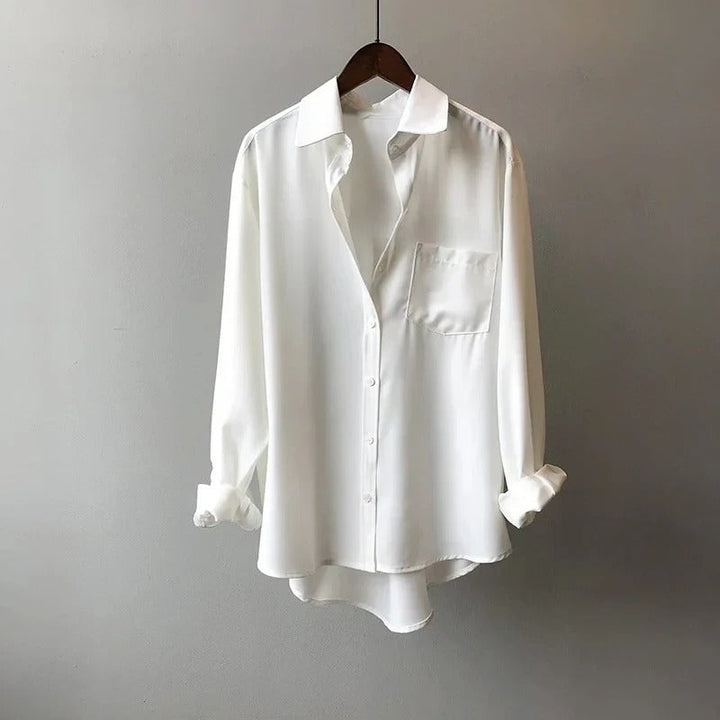 Monaco – Blouse Élégante en Soie Douce