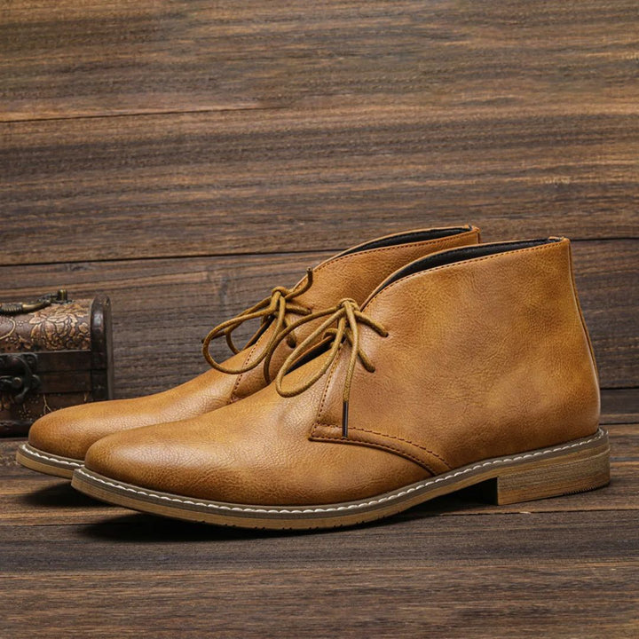 Herold – Bottines Chukka en Cuir Végétalien