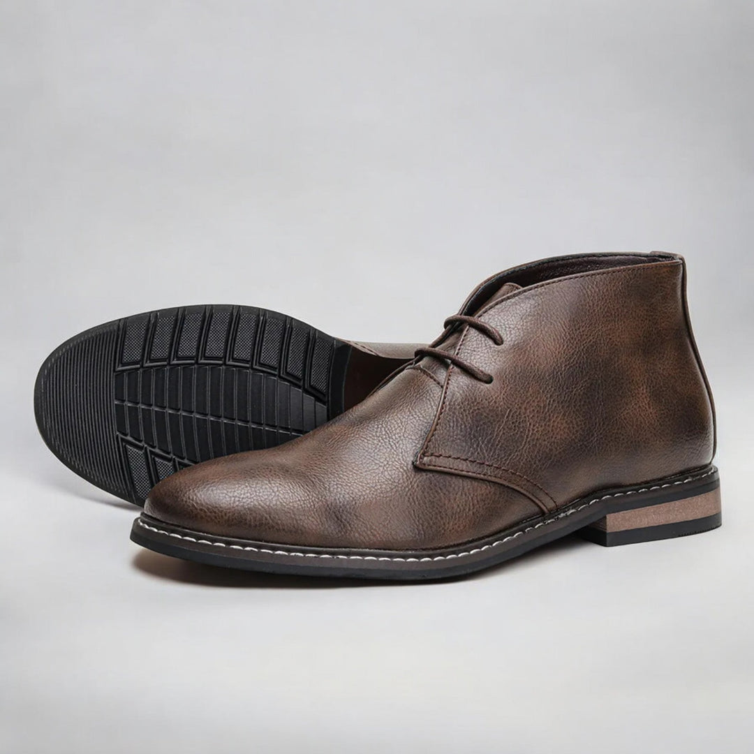 Herold – Bottines Chukka en Cuir Végétalien