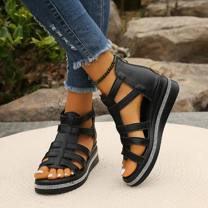 Chloe – Sandales à Talons Élevés Élégantes