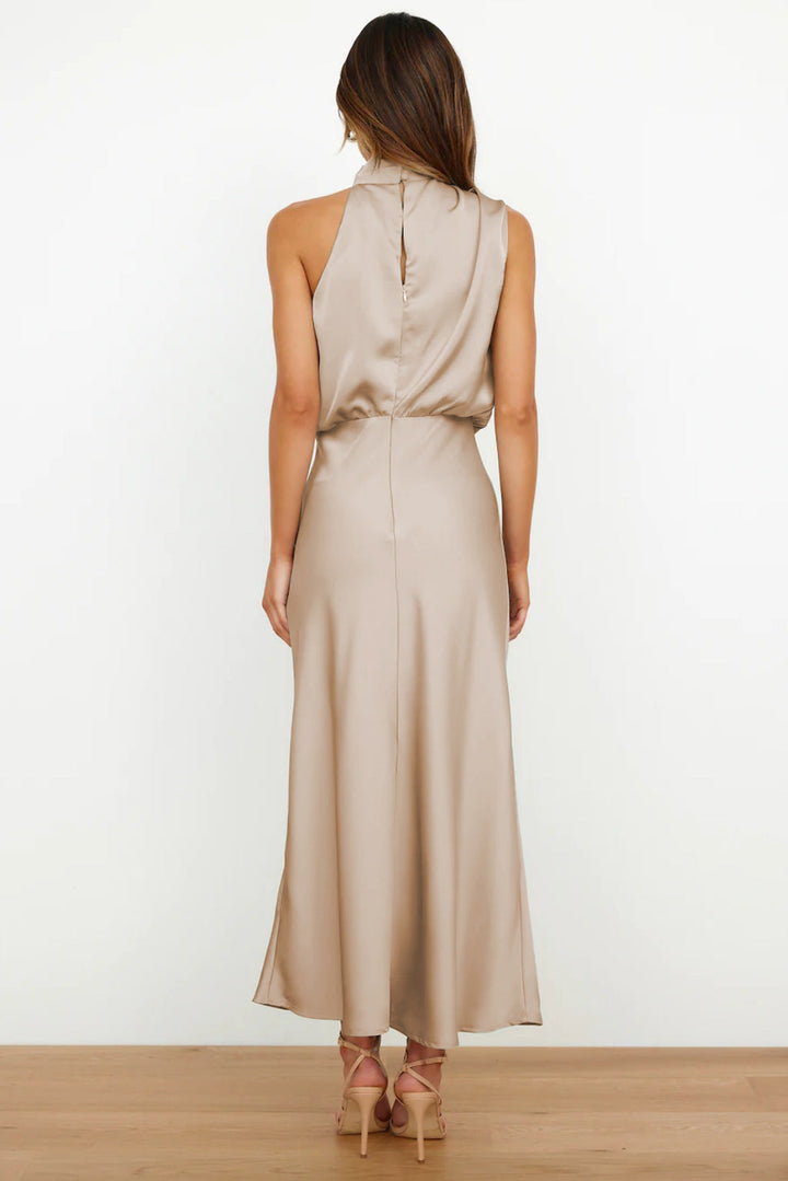 Theresa – Robe Longue Dos Nu Élégante et Polyvalente
