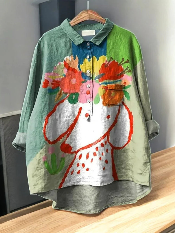 Meike – Blouses à Fleurs Classiques