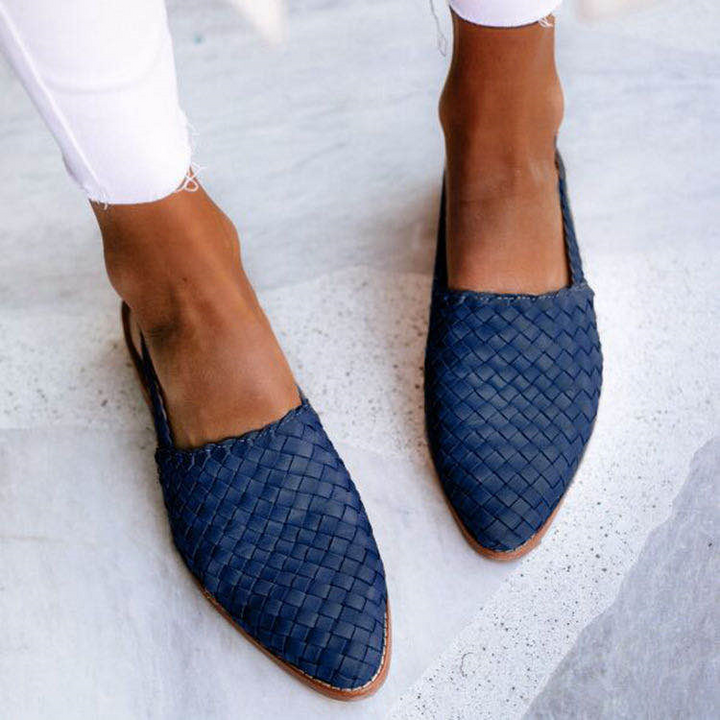 Bianca – Mocassins Tressés d’Exception