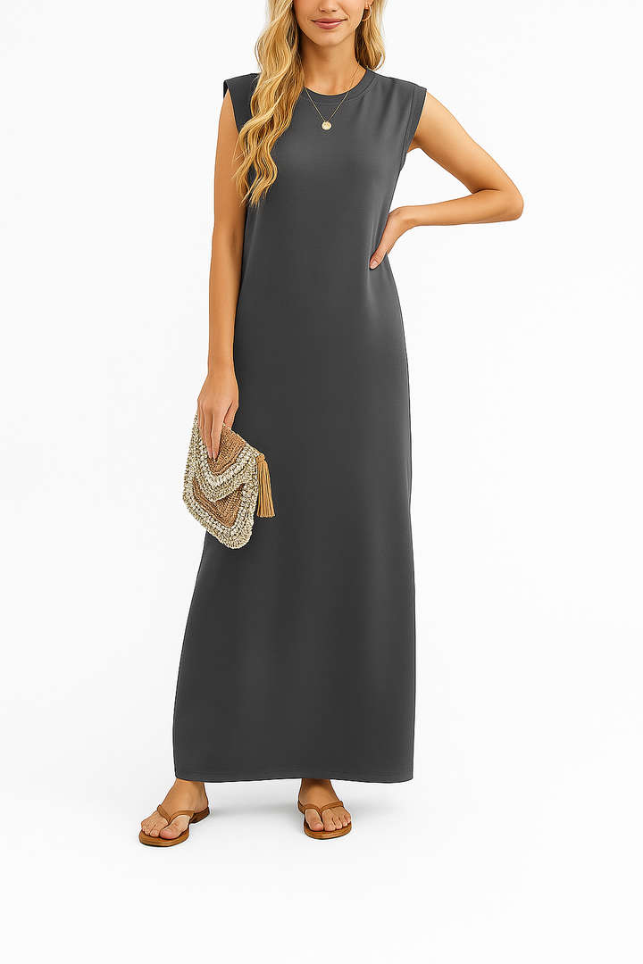 Claire – Robe Maxi Fluide Sans Plis