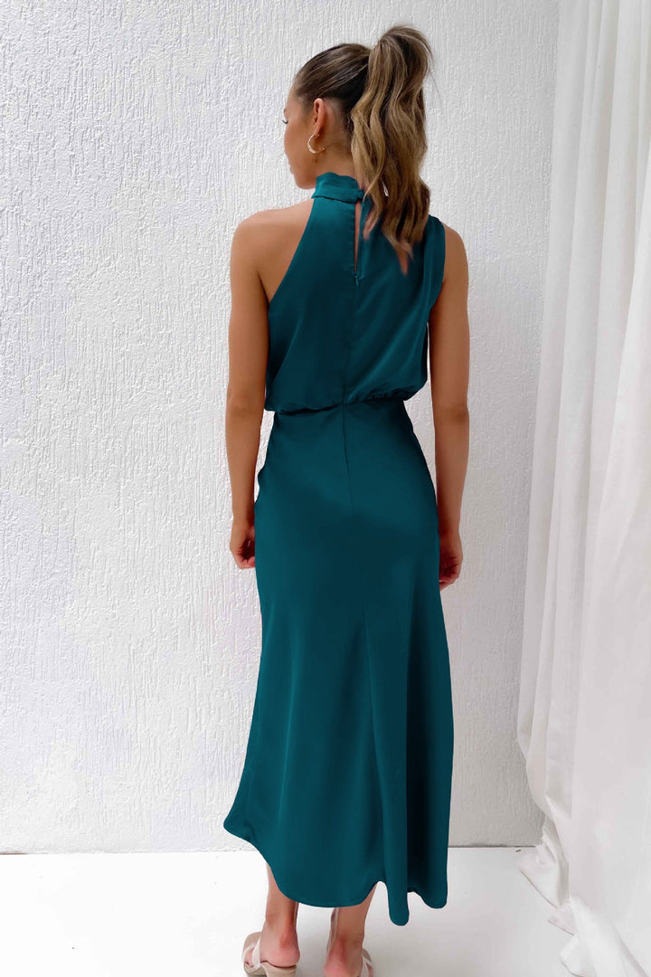 Theresa – Robe Longue Dos Nu Élégante et Polyvalente