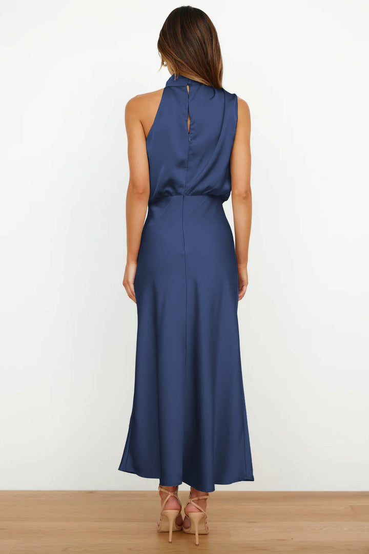 Theresa – Robe Longue Dos Nu Élégante et Polyvalente