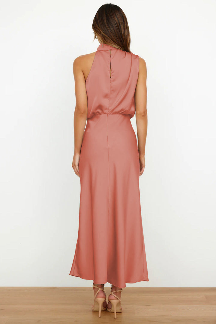 Theresa – Robe Longue Dos Nu Élégante et Polyvalente
