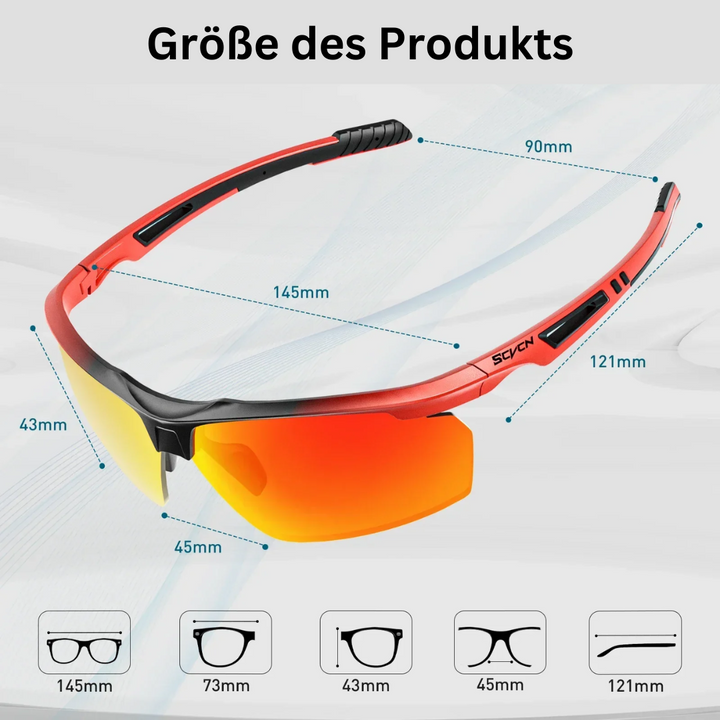 Baptiste – Lunettes de soleil polarisées haute performance