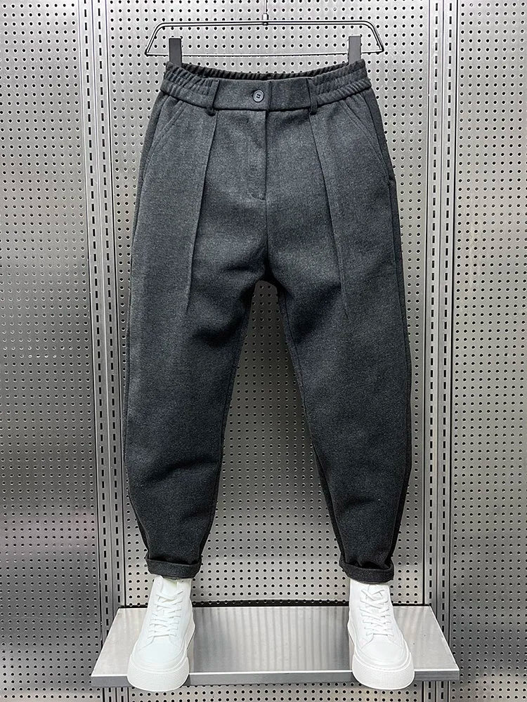 Knox - Pantalons effet chiné