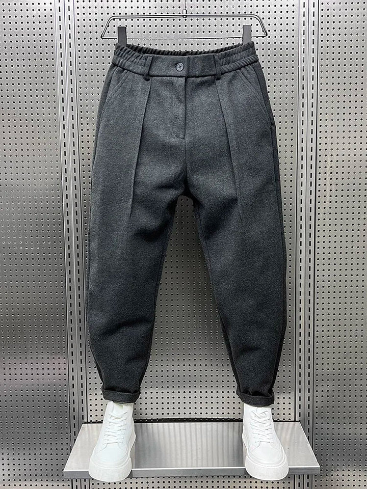 Knox - Pantalons effet chiné
