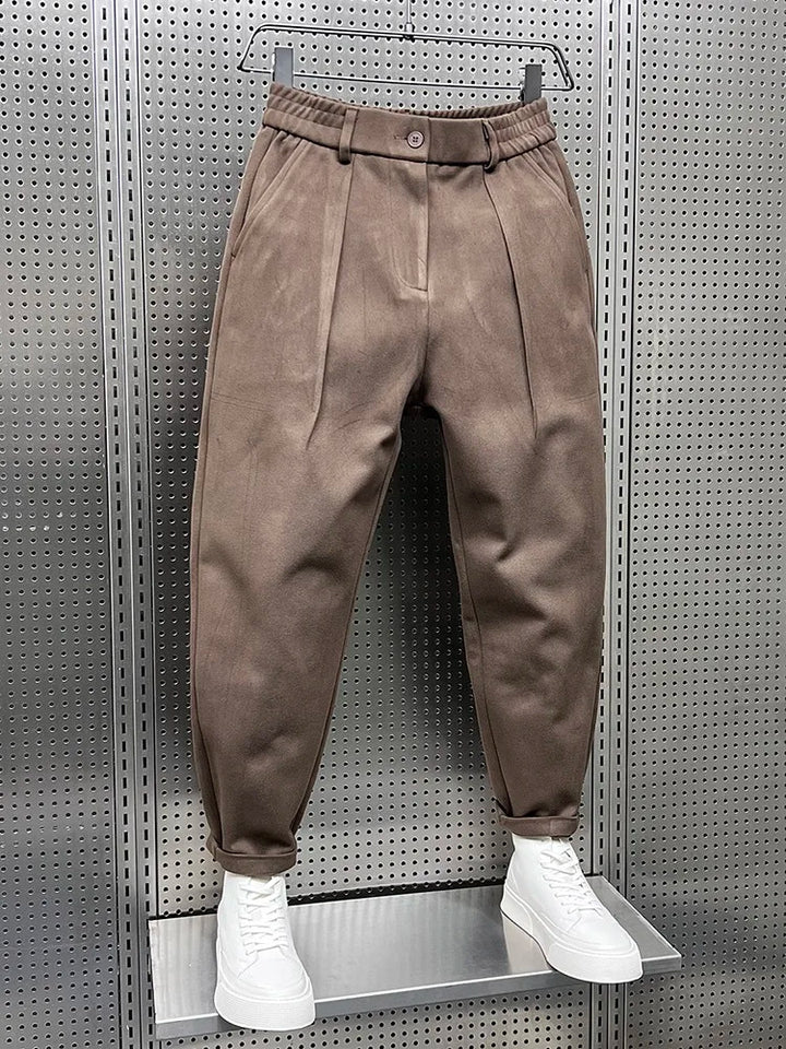 Knox - Pantalons effet chiné