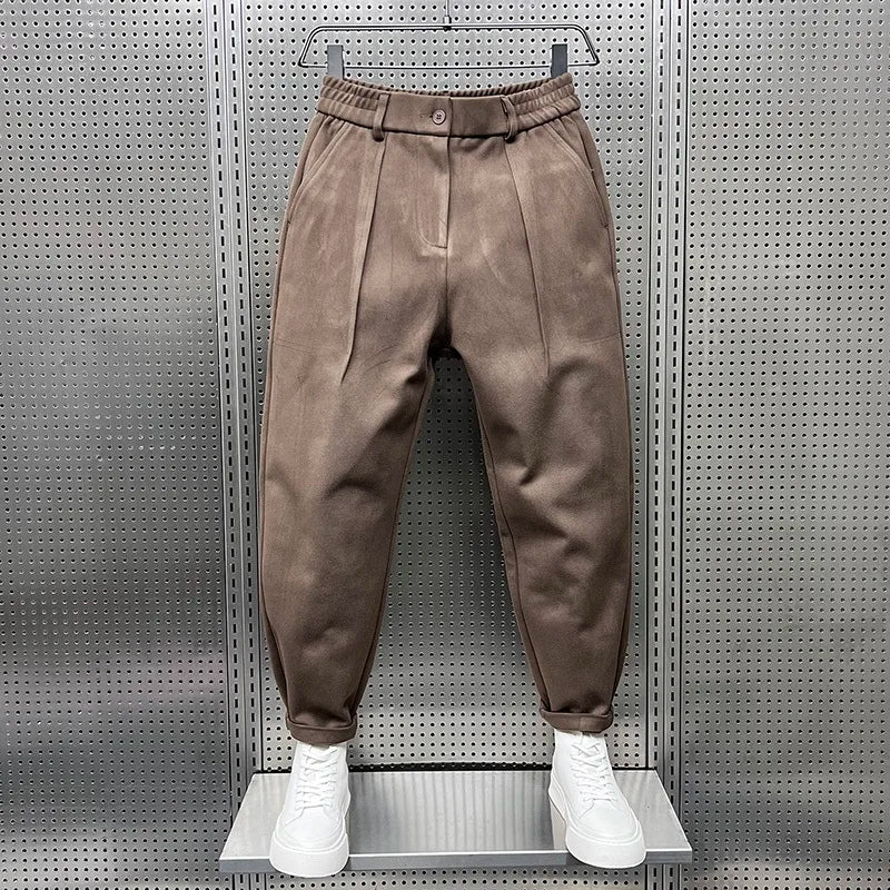 Knox - Pantalons effet chiné