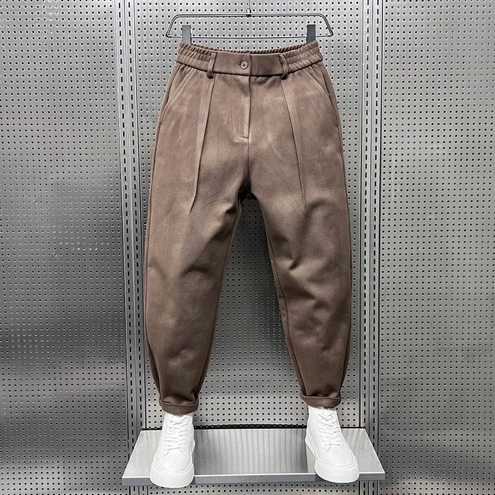 Knox - Pantalons effet chiné