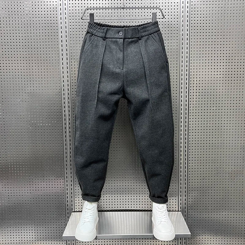 Knox - Pantalons effet chiné