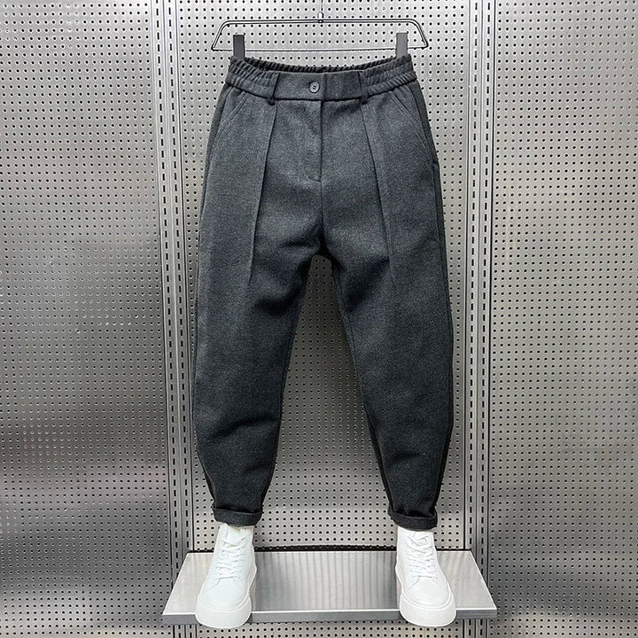 Knox - Pantalons effet chiné