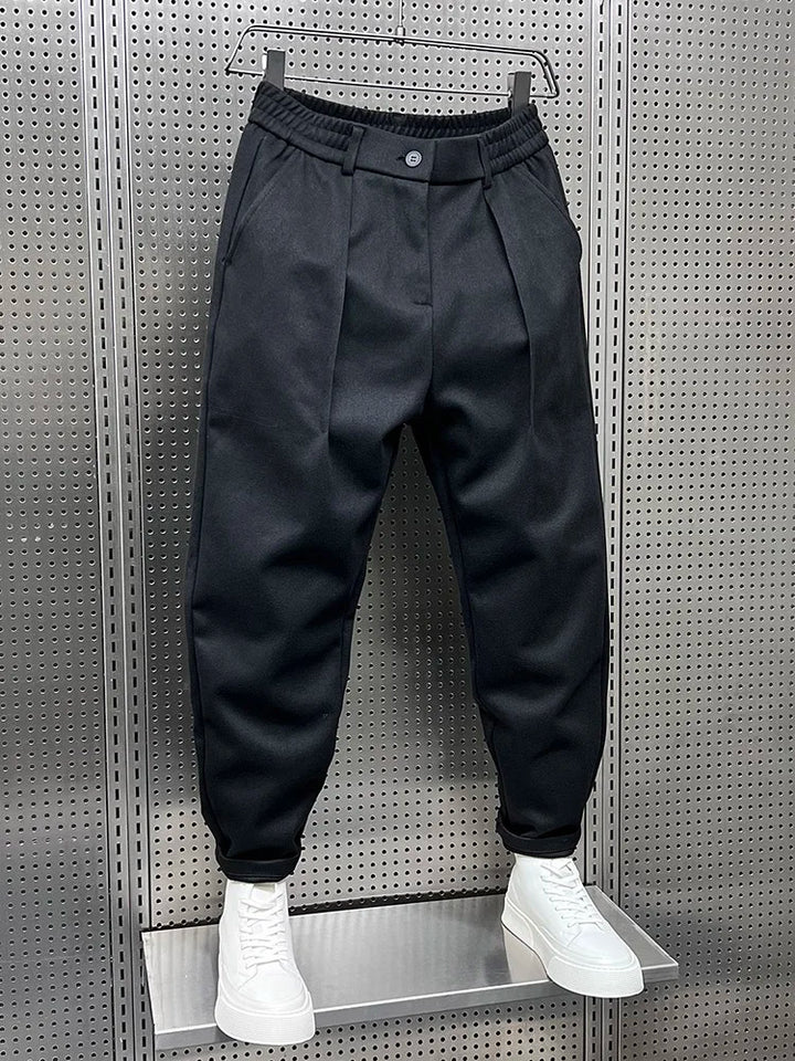 Knox - Pantalons effet chiné