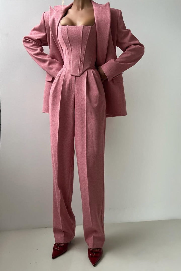 Ensemble 3 pièces avec blazer