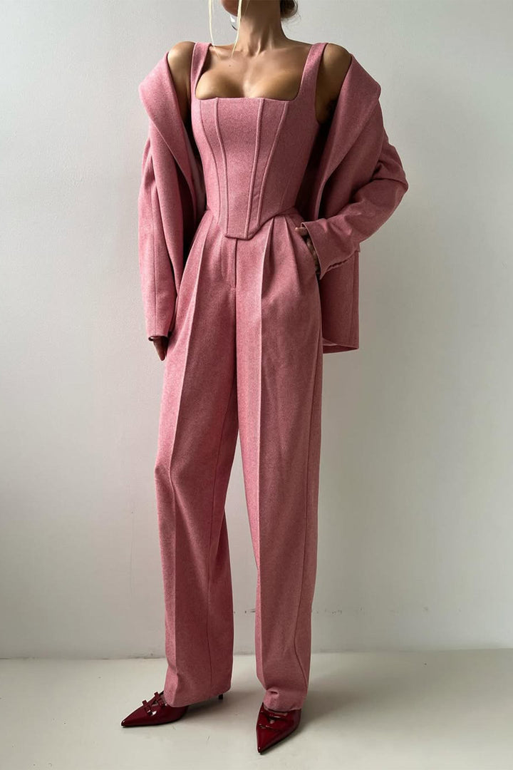 Ensemble 3 pièces avec blazer