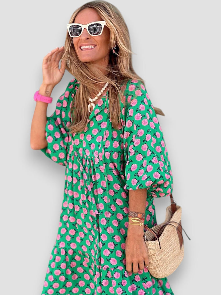 Caprice – Robe Légère à Imprimé Chic