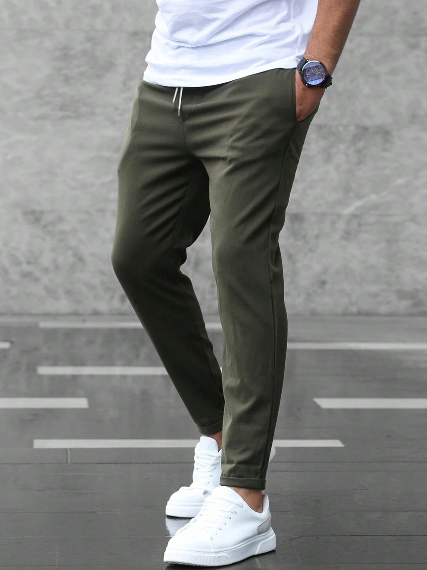 Gino | Pantalon Stretch Élégant – Confort et Style Haut de Gamme