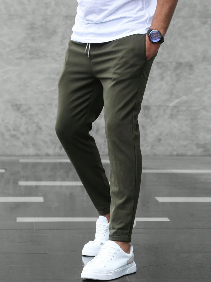 Gino | Pantalon Stretch Élégant – Confort et Style Haut de Gamme