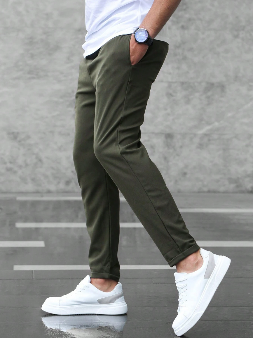 Gino | Pantalon Stretch Élégant – Confort et Style Haut de Gamme