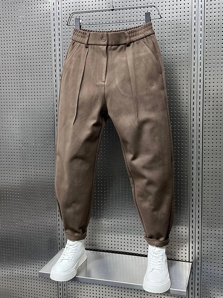 Knox - Pantalons effet chiné