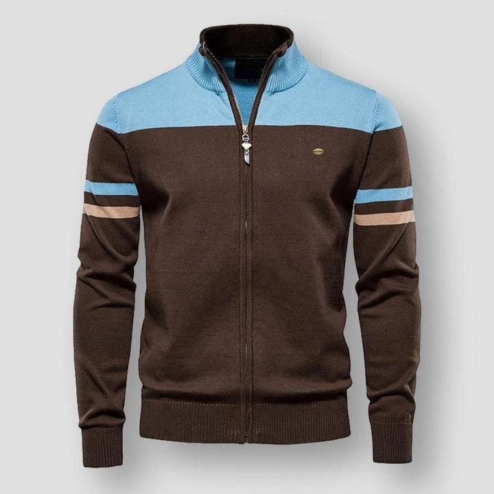 ATLAS - Veste bomber à rayures rétro