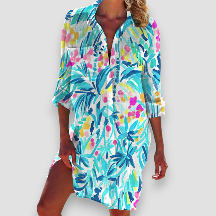 Corola – Robe Chemise Décontractée Chic