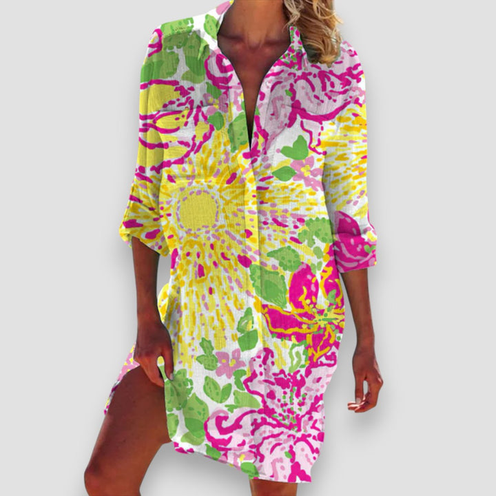 Corola – Robe Chemise Décontractée Chic