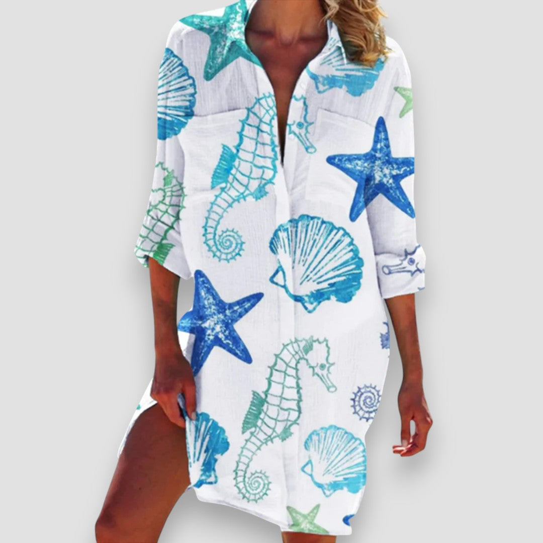 Corola – Robe Chemise Décontractée Chic