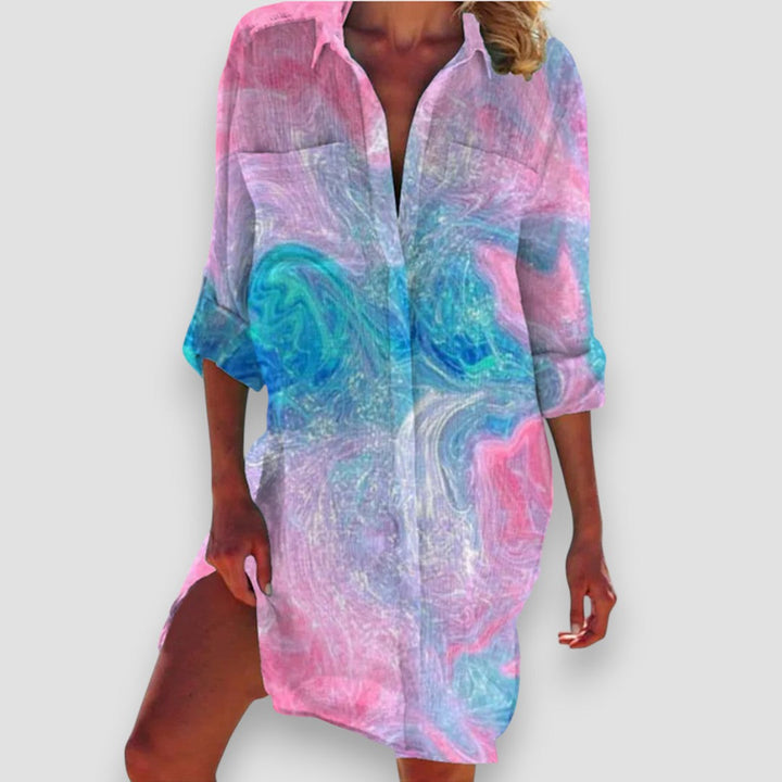 Corola – Robe Chemise Décontractée Chic