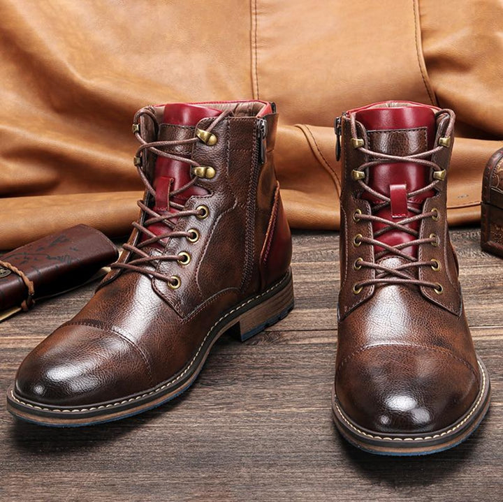 Dawson – Bottes Oxford en Cuir Végan