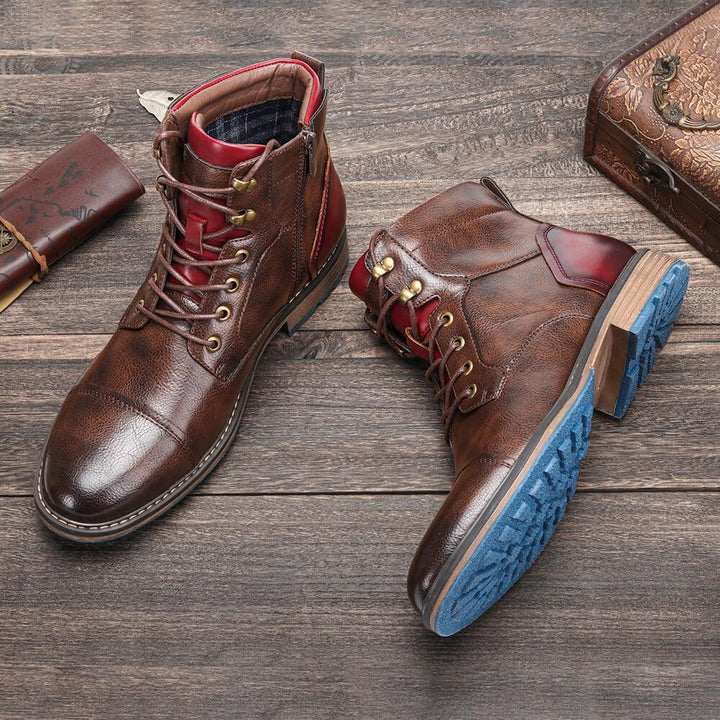 Dawson – Bottes Oxford en Cuir Végan