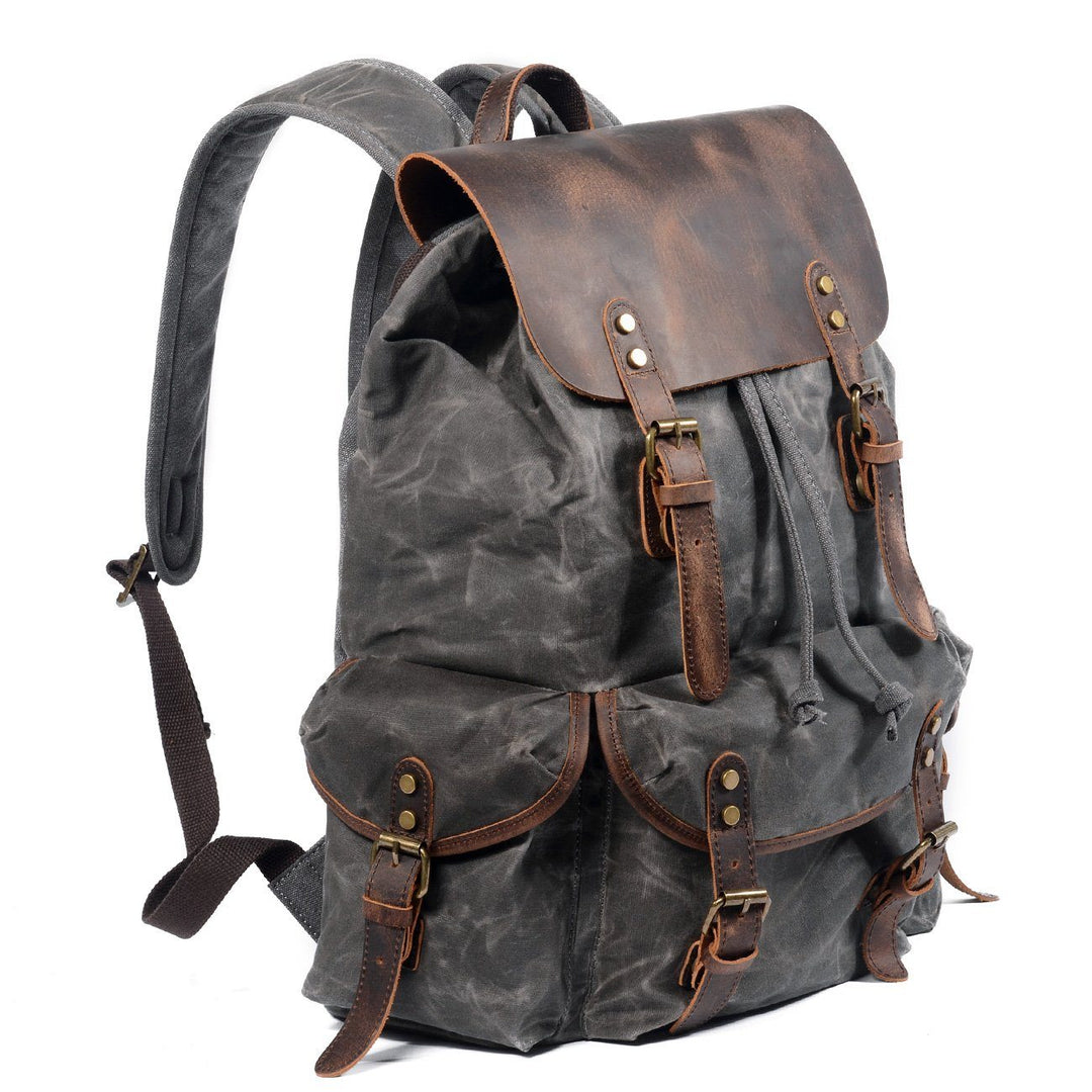 SALZBOURG - Sac à Dos en Toile et Cuir