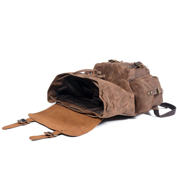 SALZBOURG - Sac à Dos en Toile et Cuir