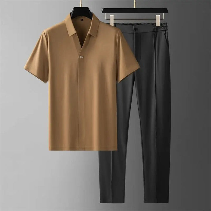 Alexander - Ensemble de Luxe pour Hommes en Coton-Lin