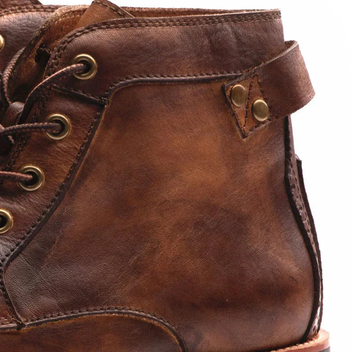 Hunter – Bottes en Cuir Vegan Robustes