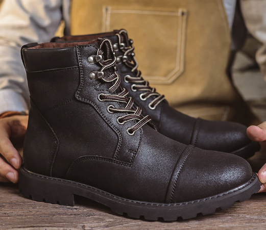 Colton – Bottes en Cuir Vegan pour Hommes