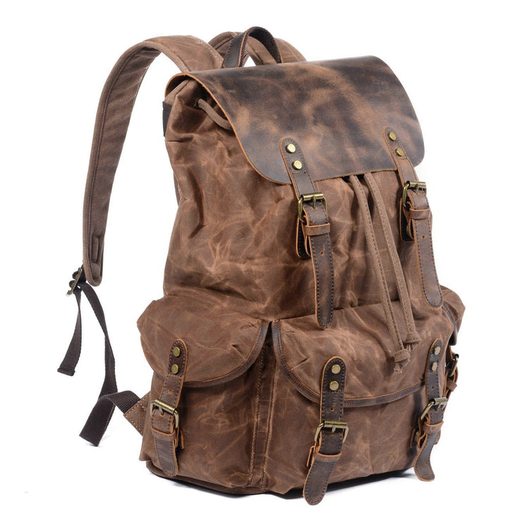SALZBOURG - Sac à Dos en Toile et Cuir