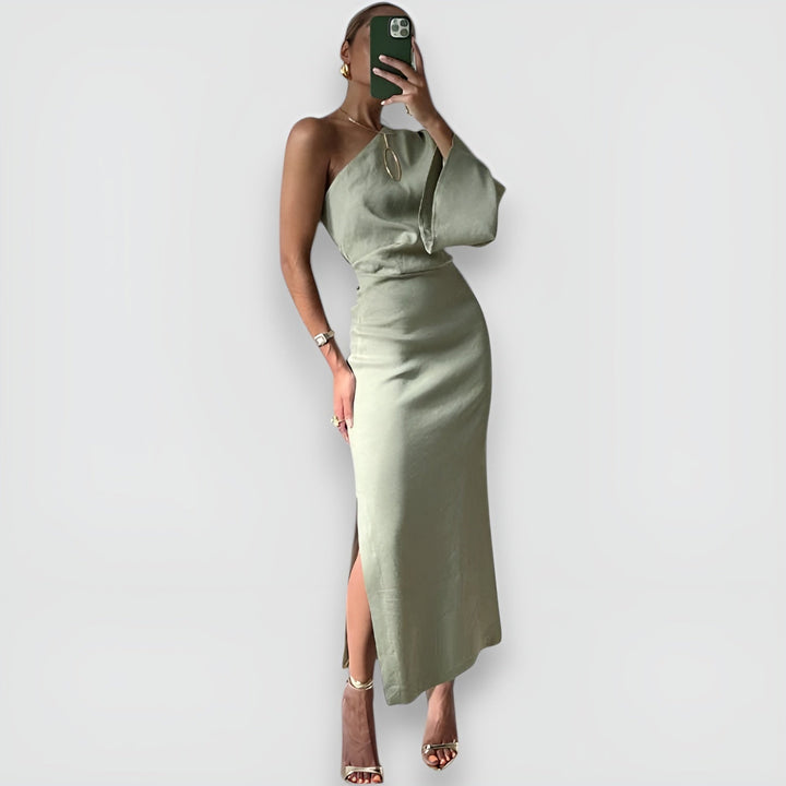 Zara - Robe Épaule Dégagée
