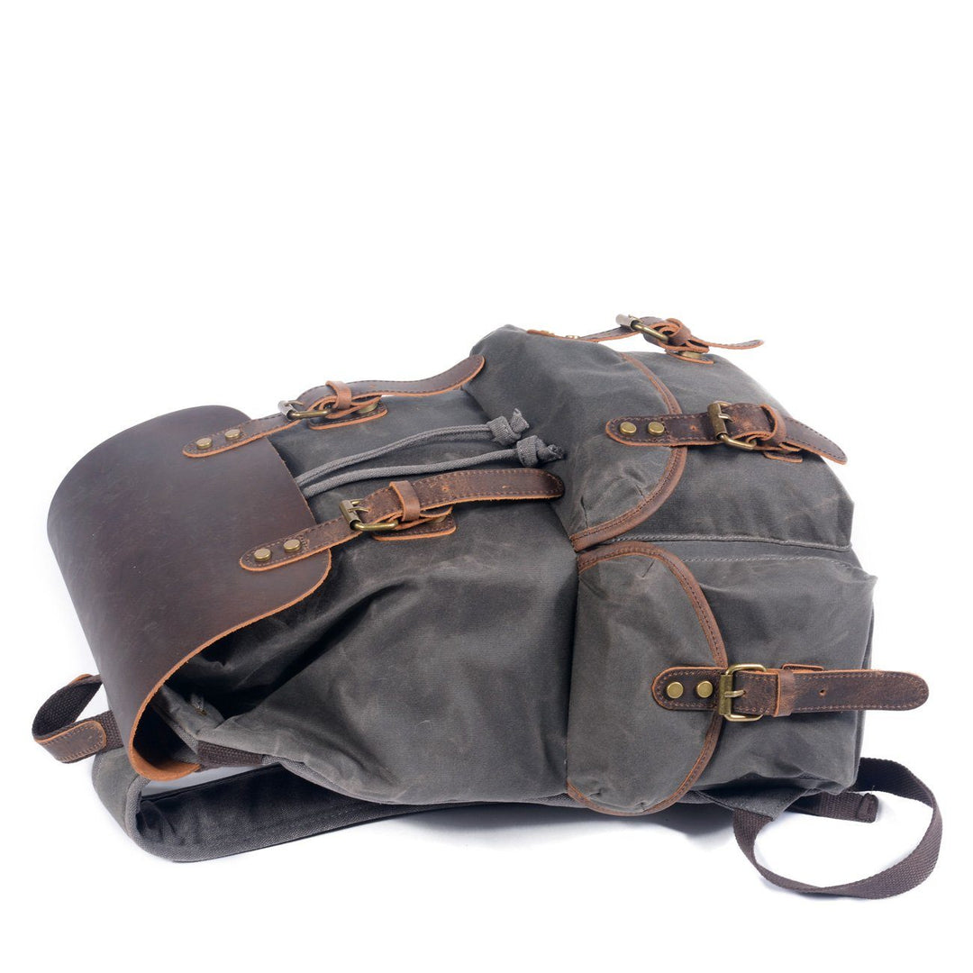 SALZBOURG - Sac à Dos en Toile et Cuir